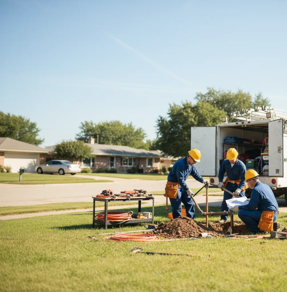 Sewer Line Repair in Madison Lake, MN